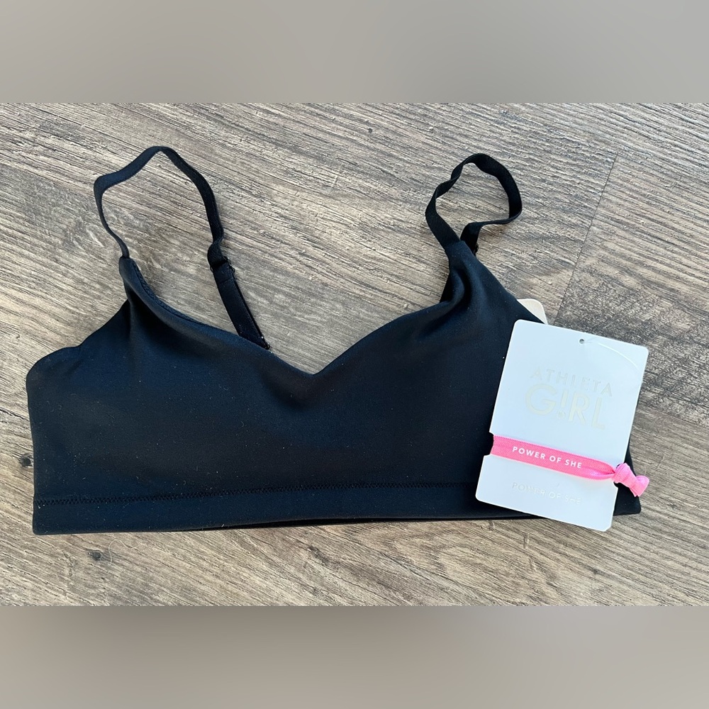 Athleta Midnight Black Sports Bra